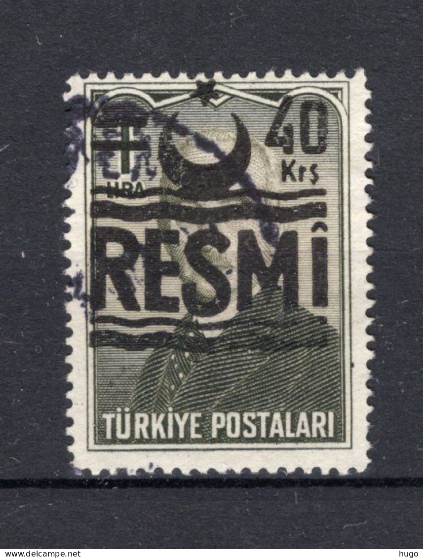 TURKIJE Yt. S34° Gestempeld Dienstzegel 1955 - Timbres De Service