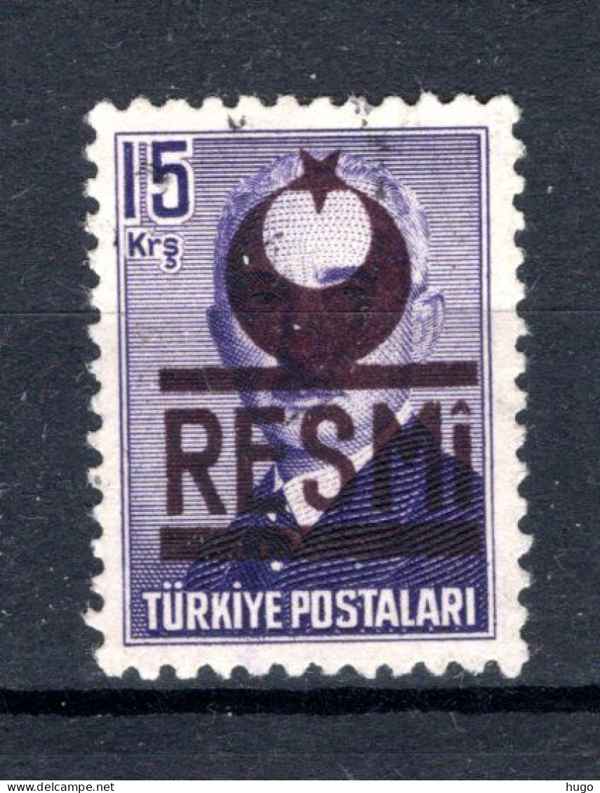 TURKIJE Yt. S32° Gestempeld 1955 - Dienstmarken