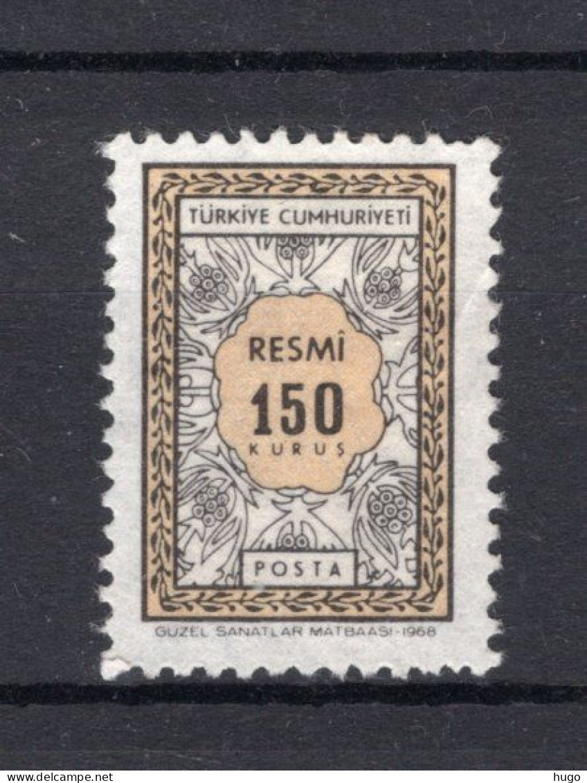 TURKIJE Yt. S109° Gestempeld Dienstzegel 1968 - Official Stamps