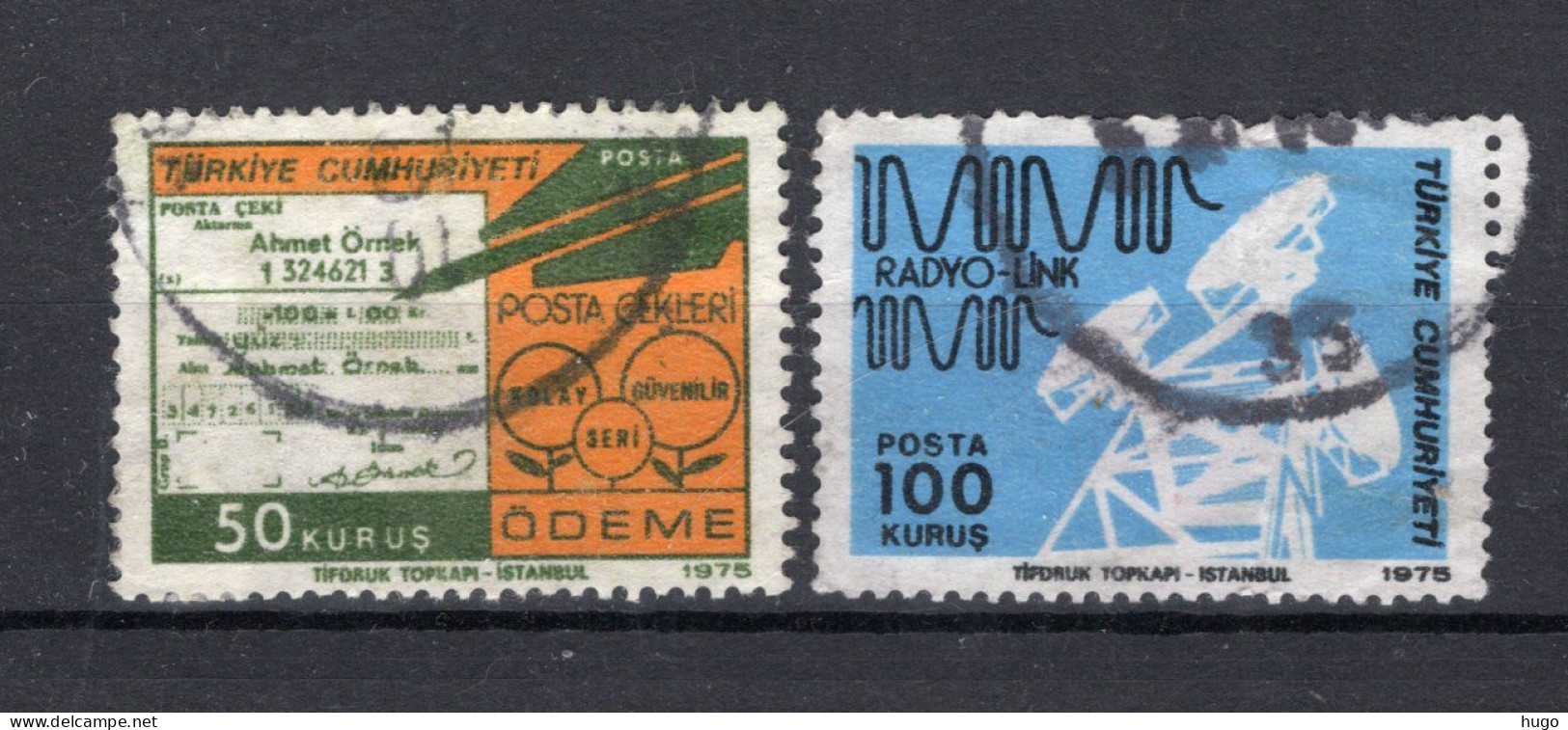 TURKIJE Yt. 2118/2119° Gestempeld 1975 - Used Stamps