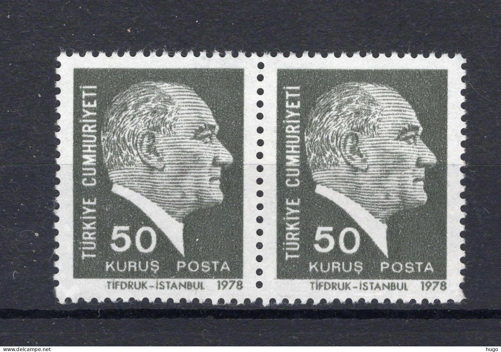 TURKIJE Yt. 2217 MNH  2 St. 1978 - Unused Stamps