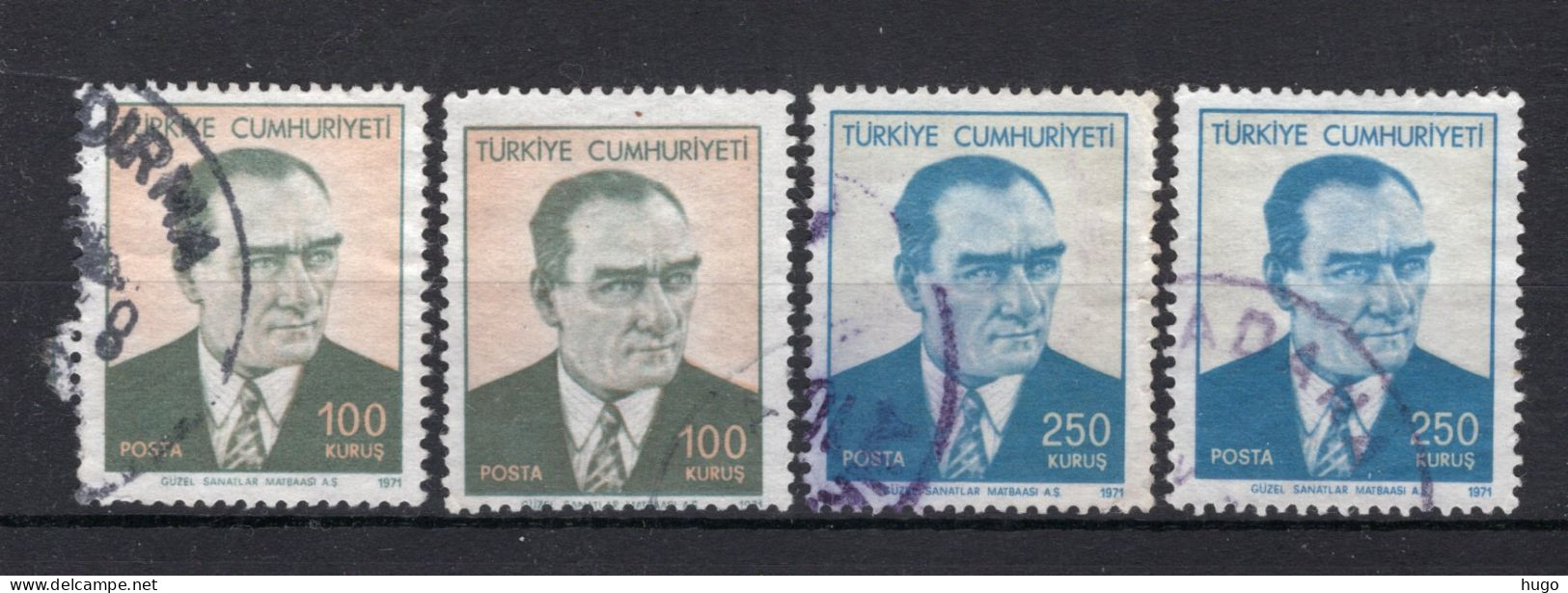 TURKIJE Yt. 1985/1986° Gestempeld 1971 - Oblitérés