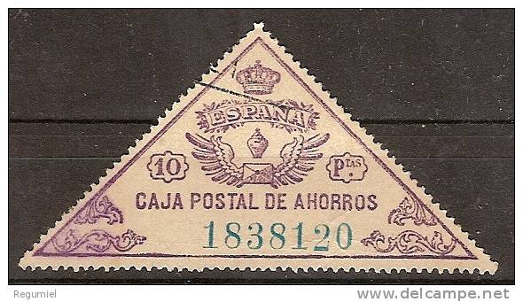 Caja Postal U 06 (o) Corona Real - Fiscaux