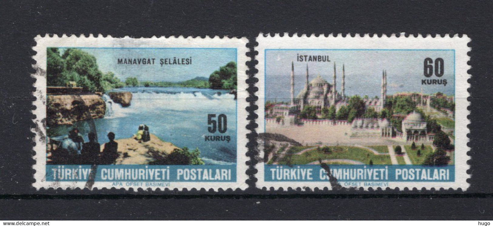 TURKIJE Yt. 1728/1729° Gestempeld 1965 - Gebraucht