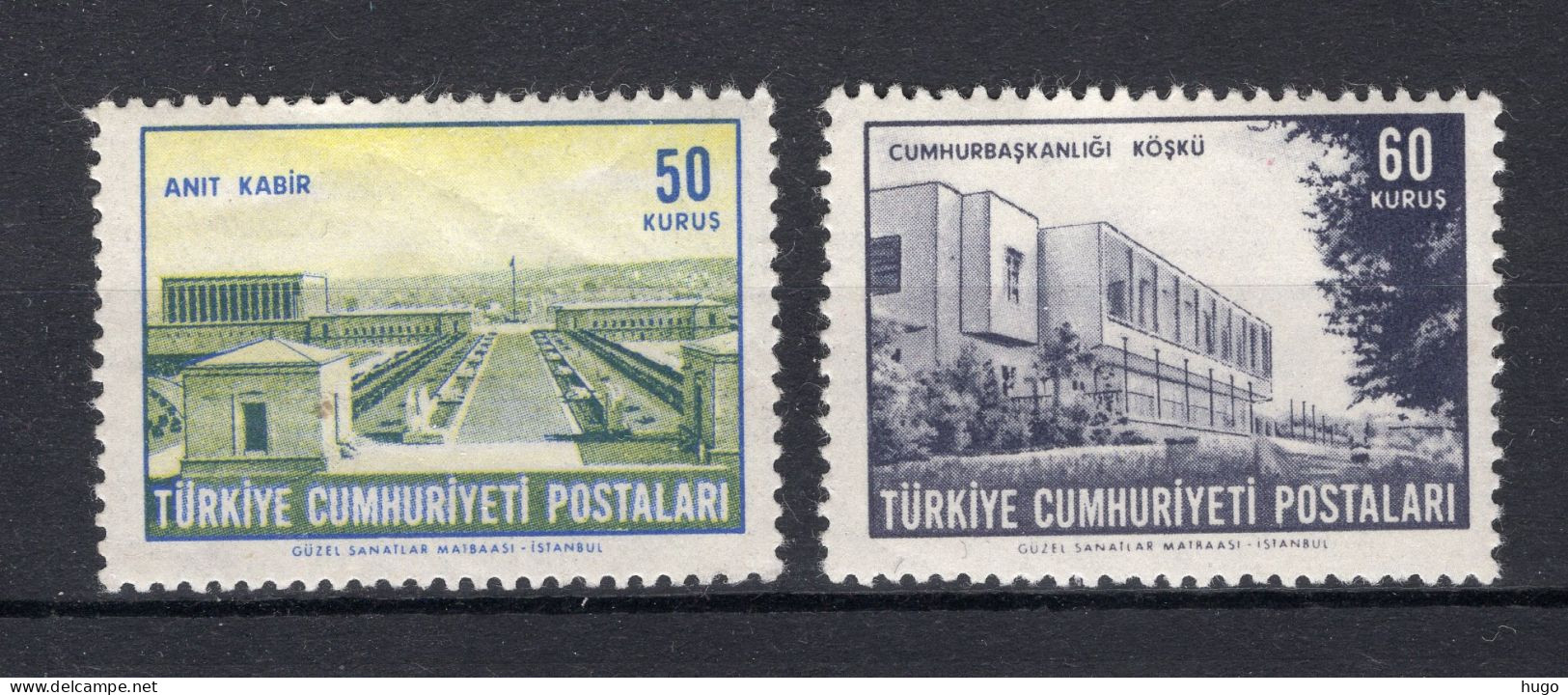 TURKIJE Yt. 1643/1644 MNH 1963 - Ungebraucht