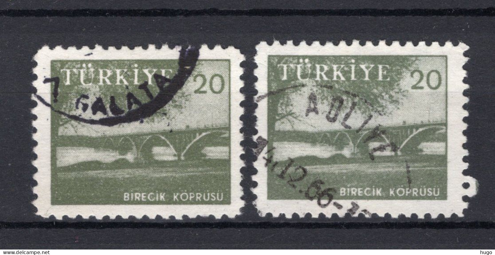 TURKIJE Yt. 1434° Gestempeld 1959-1960 - Oblitérés
