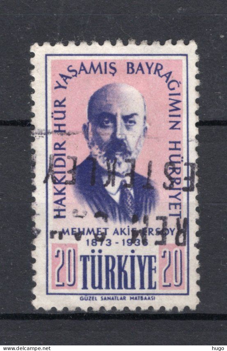TURKIJE Yt. 1316° Gestempeld 1956 - Oblitérés
