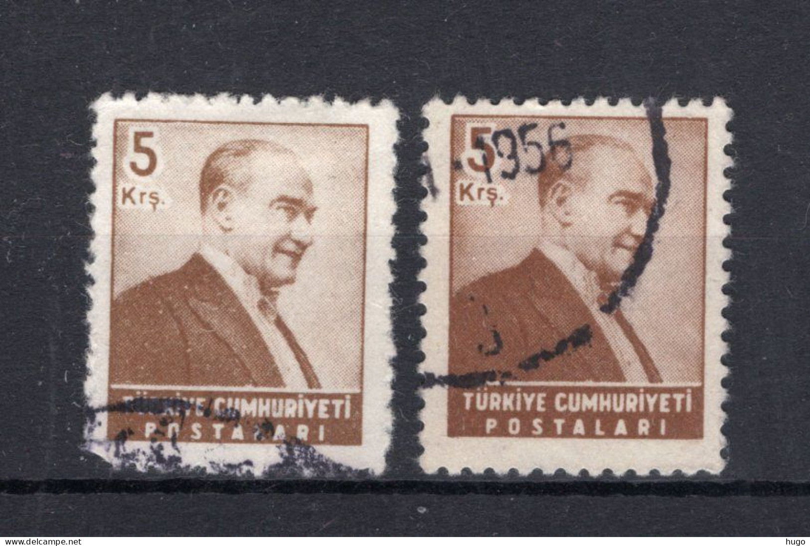 TURKIJE Yt. 1271° Gestempeld 1955-1956 - Gebraucht
