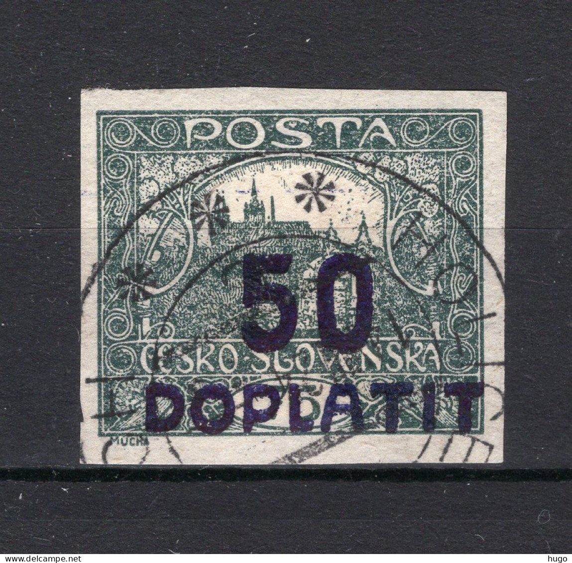 TSJECHOSLOVAKIJE Yt. T16° Gestempeld Portzegel 1922-1923 - Postage Due