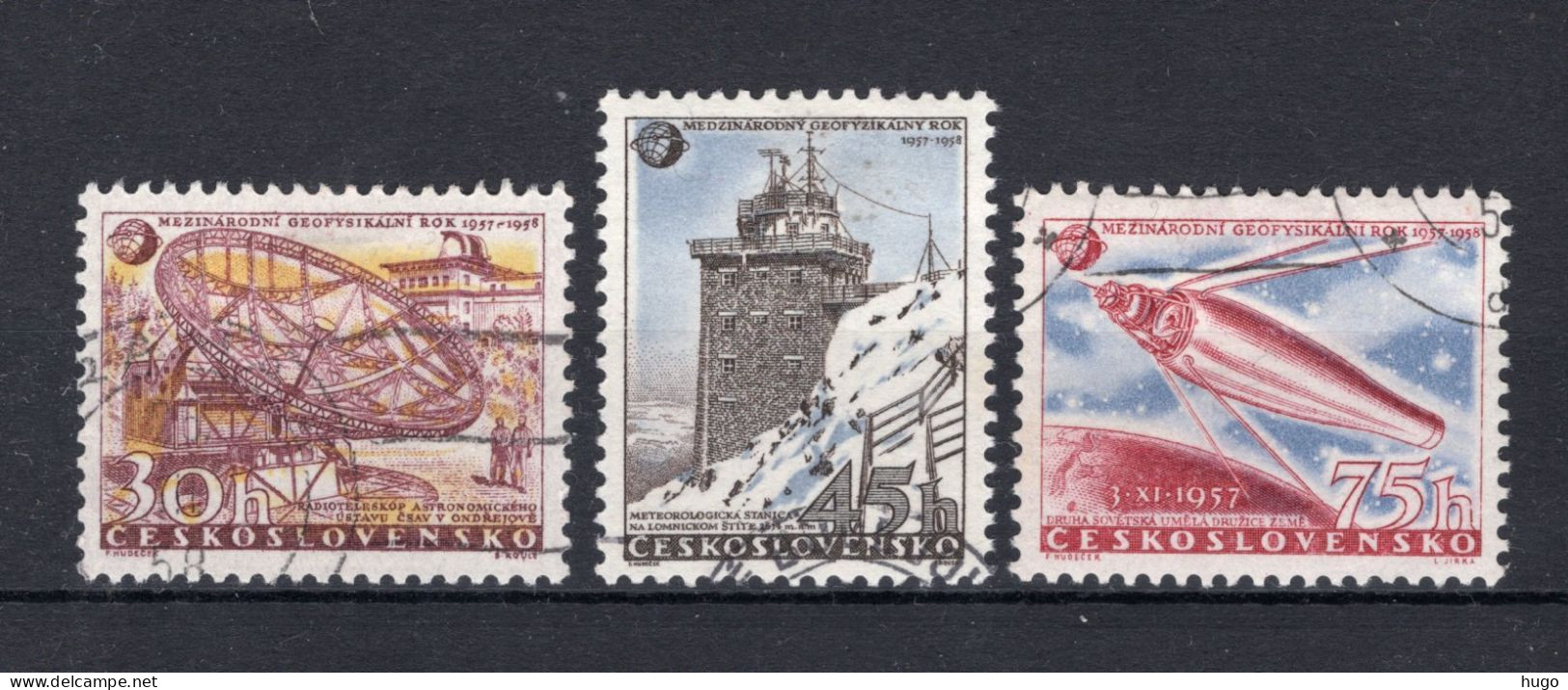 TSJECHOSLOVAKIJE Yt. 939/941° Gestempeld 1957 - Used Stamps