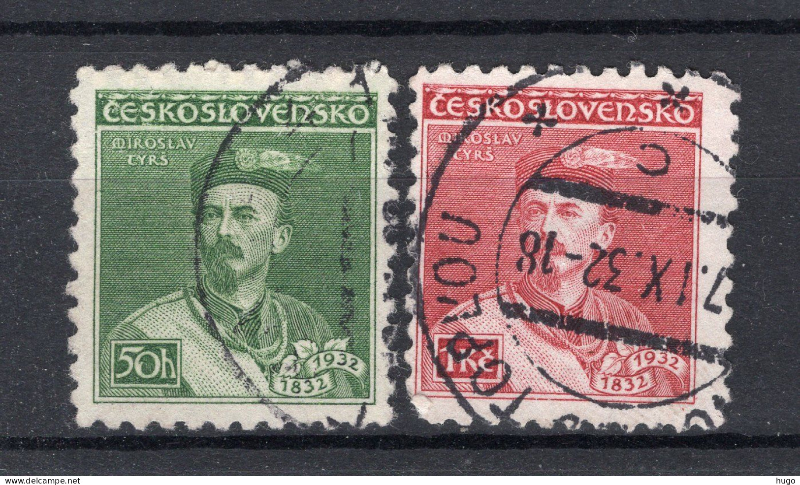 TSJECHOSLOVAKIJE Yt. 277/278° Gestempeld 1932 - Used Stamps