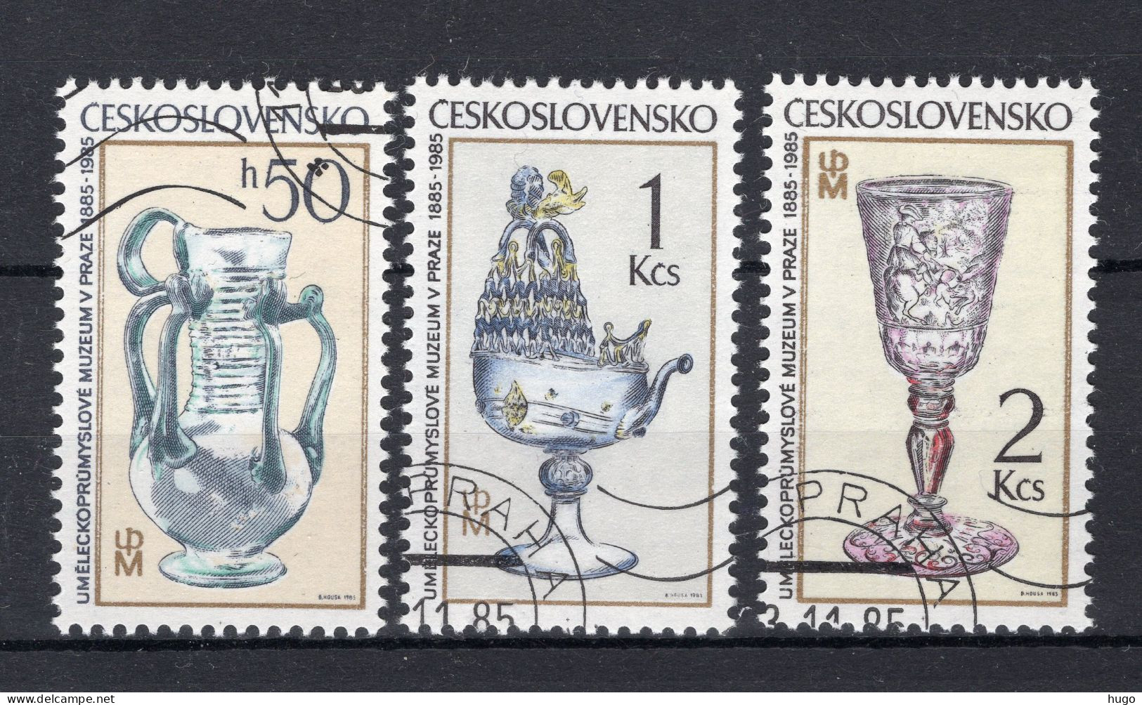 TSJECHOSLOVAKIJE Yt. 2650/2652° Gestempeld 1985 - Used Stamps