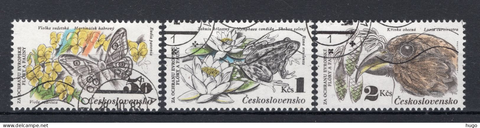 TSJECHOSLOVAKIJE Yt. 2530/2532° Gestempeld 1983 - Used Stamps