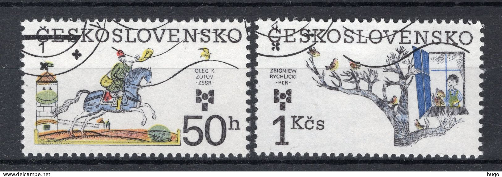 TSJECHOSLOVAKIJE Yt. 2542/2543° Gestempeld 1983 - Used Stamps