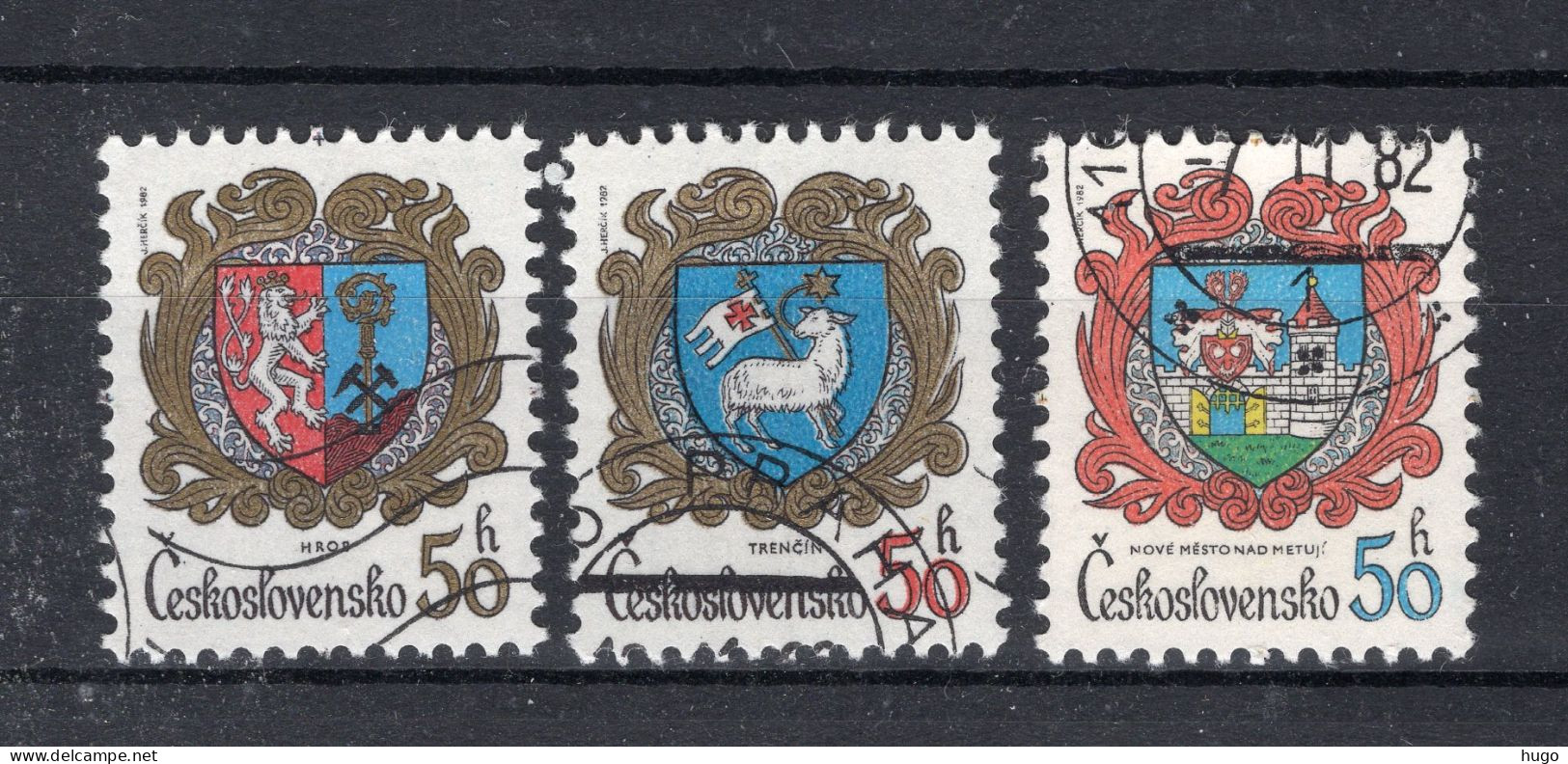 TSJECHOSLOVAKIJE Yt. 2475/2477° Gestempeld 1982 - Used Stamps