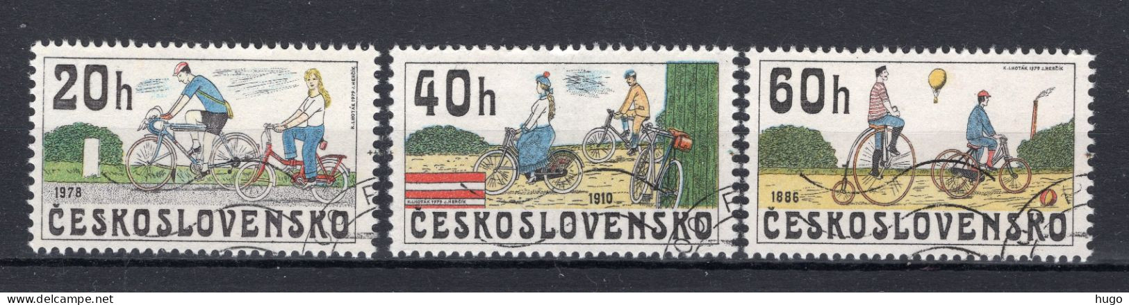 TSJECHOSLOVAKIJE Yt. 2350/2352° Gestempeld 1979 - Used Stamps