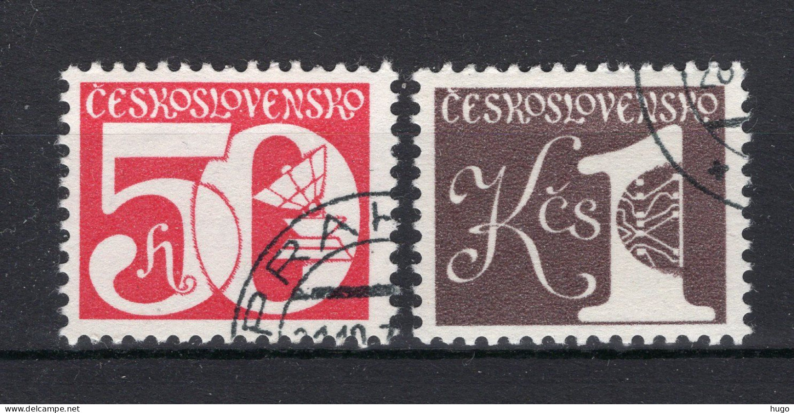 TSJECHOSLOVAKIJE Yt. 2376/2377° Gestempeld 1980 - Used Stamps