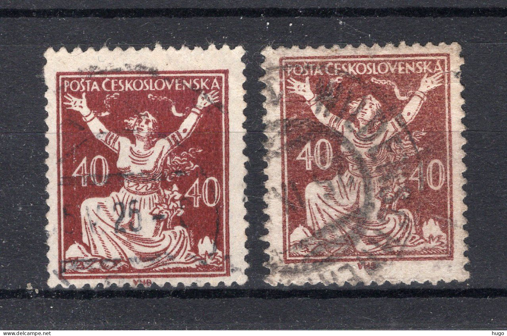 TSJECHOSLOVAKIJE Yt. 166° Gestempeld 1920-1925 - Used Stamps