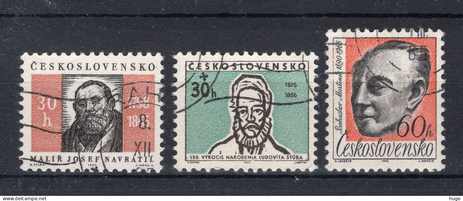 TSJECHOSLOVAKIJE Yt. 1426/1428° Gestempeld 1965 - Used Stamps