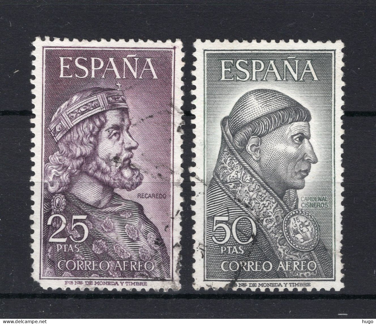 SPANJE Yt. PA294/295° Gestempeld Luchtpost 1963 - Used Stamps