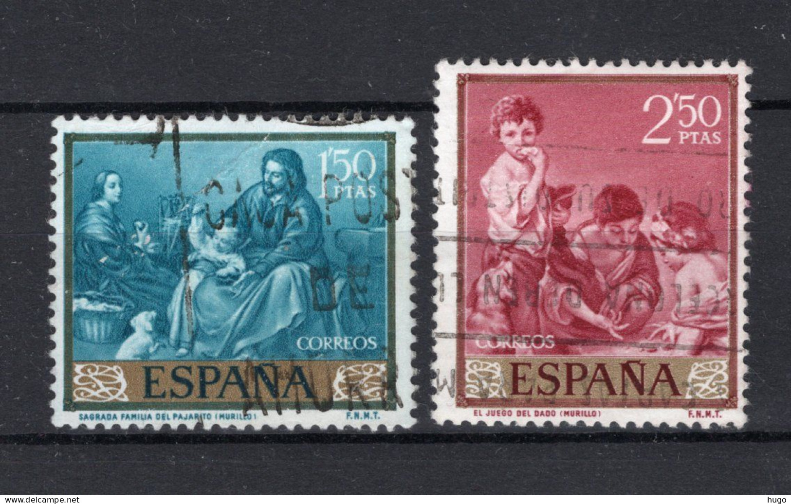 SPANJE Yt. 961/962° Gestempeld 1960 - Used Stamps