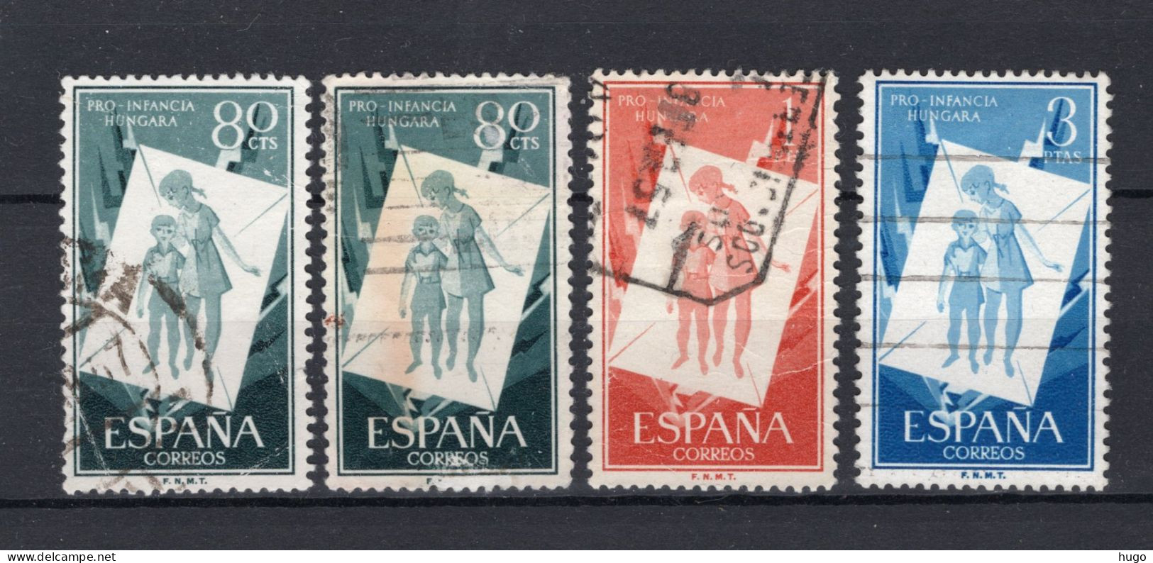 SPANJE Yt. 894/896° Gestempeld 1956 - Used Stamps