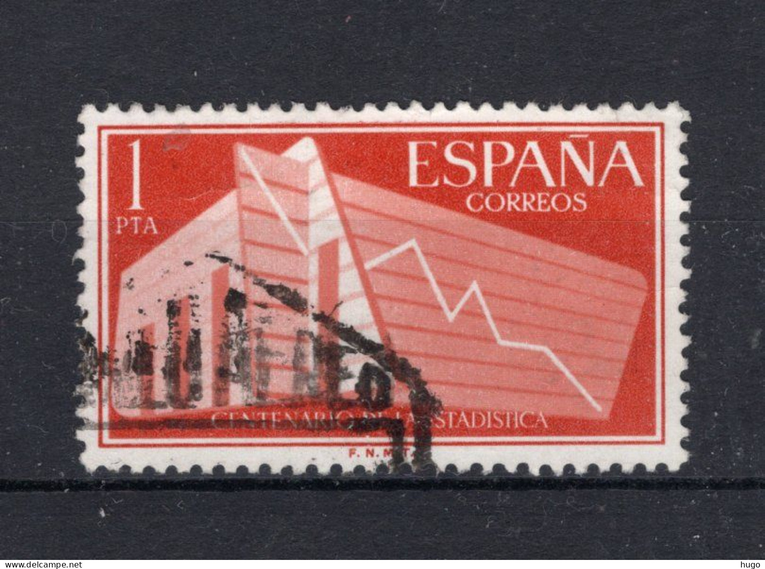 SPANJE Yt. 889° Gestempeld 1956 - Oblitérés