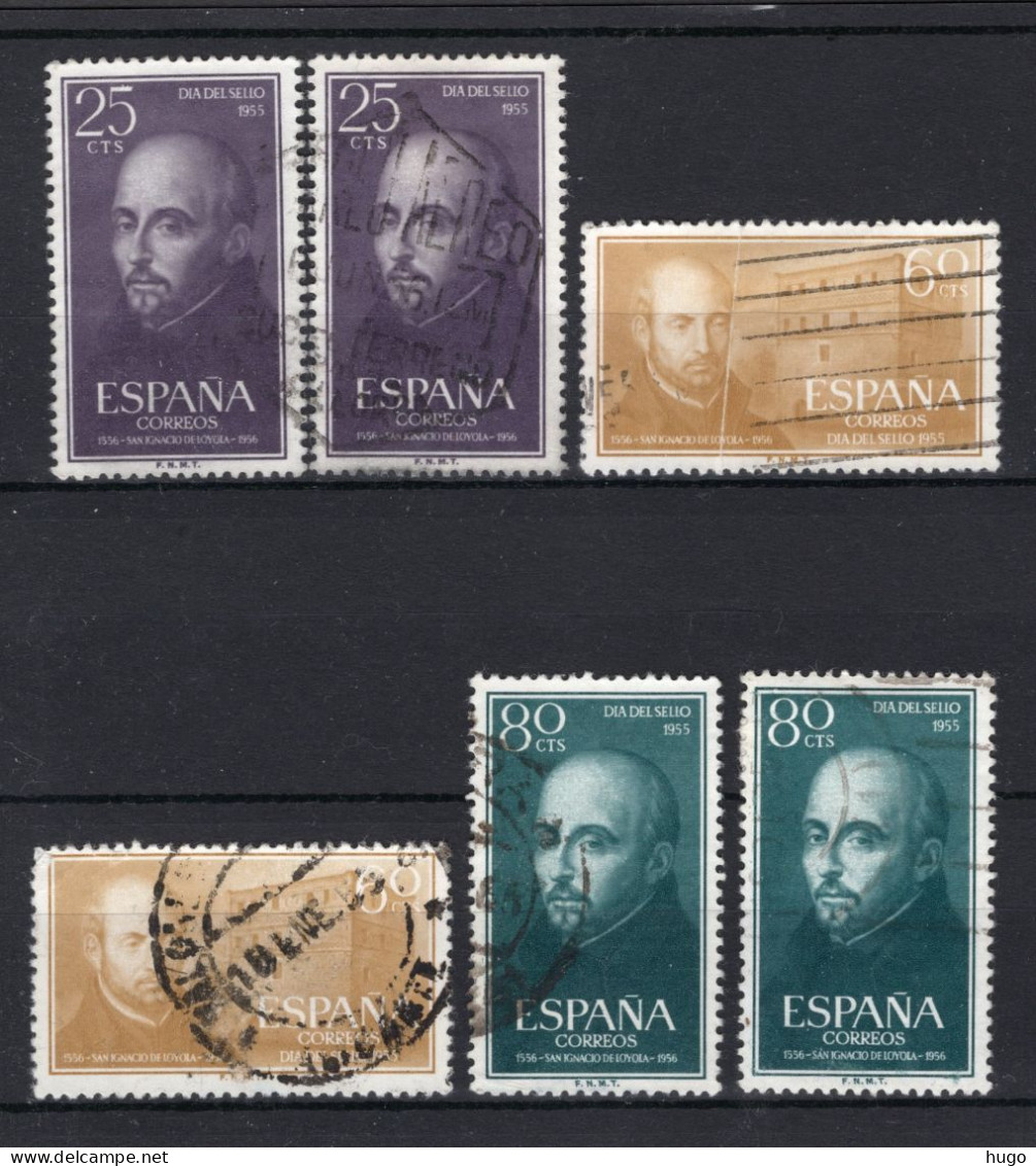 SPANJE Yt. 870/872° Gestempeld 1955 - Used Stamps