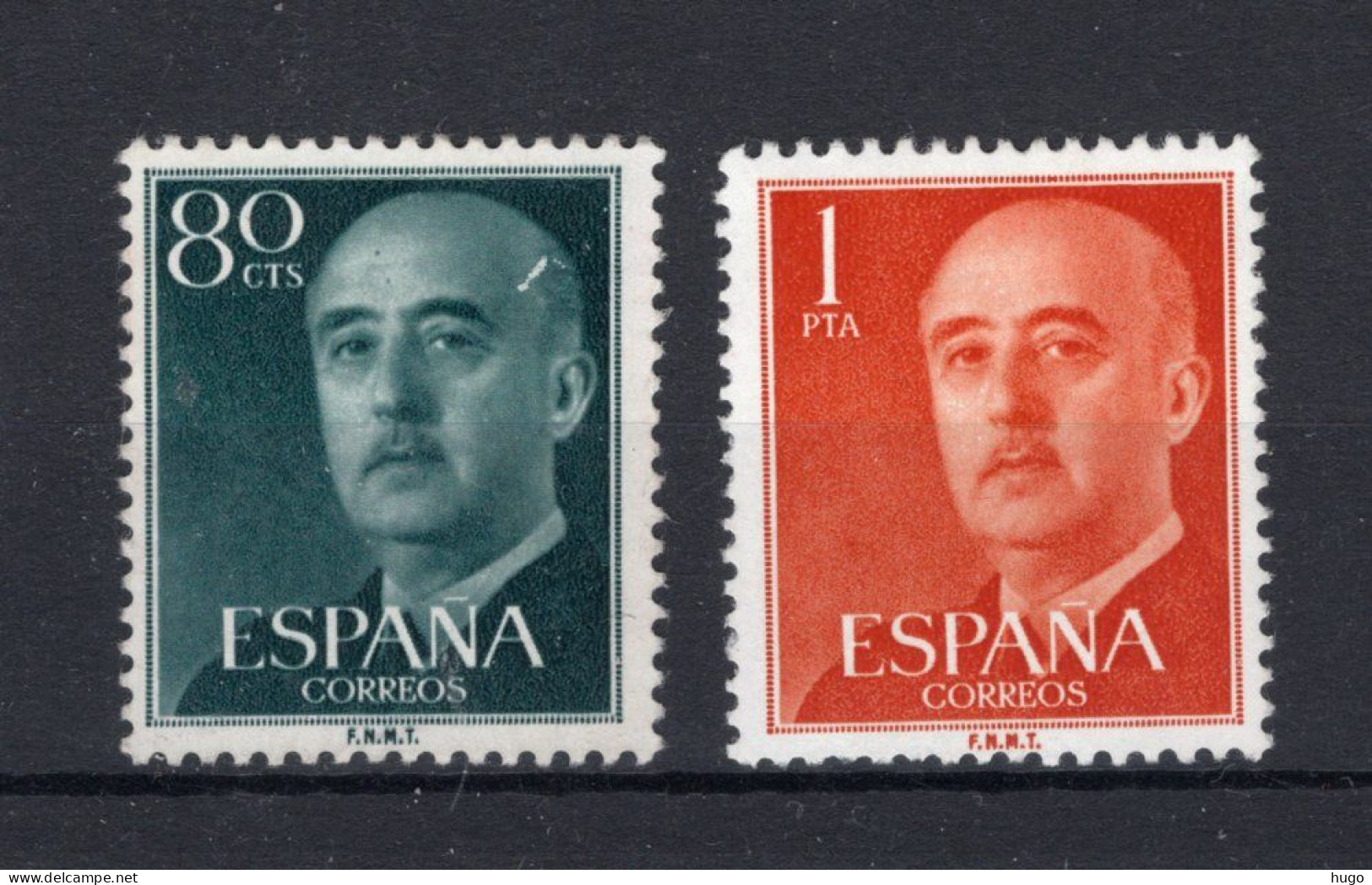 SPANJE Yt. 863/864 (*) Zonder Gom 1955-1958 - Nuevos