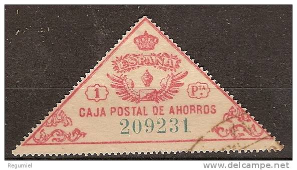 Caja Postal U 03 (o) Corona Real - Revenue Stamps