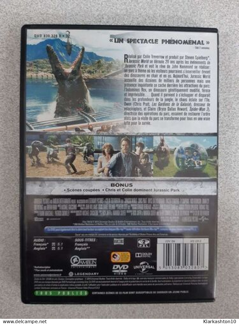 DVD Film - Jurassic World - Autres & Non Classés