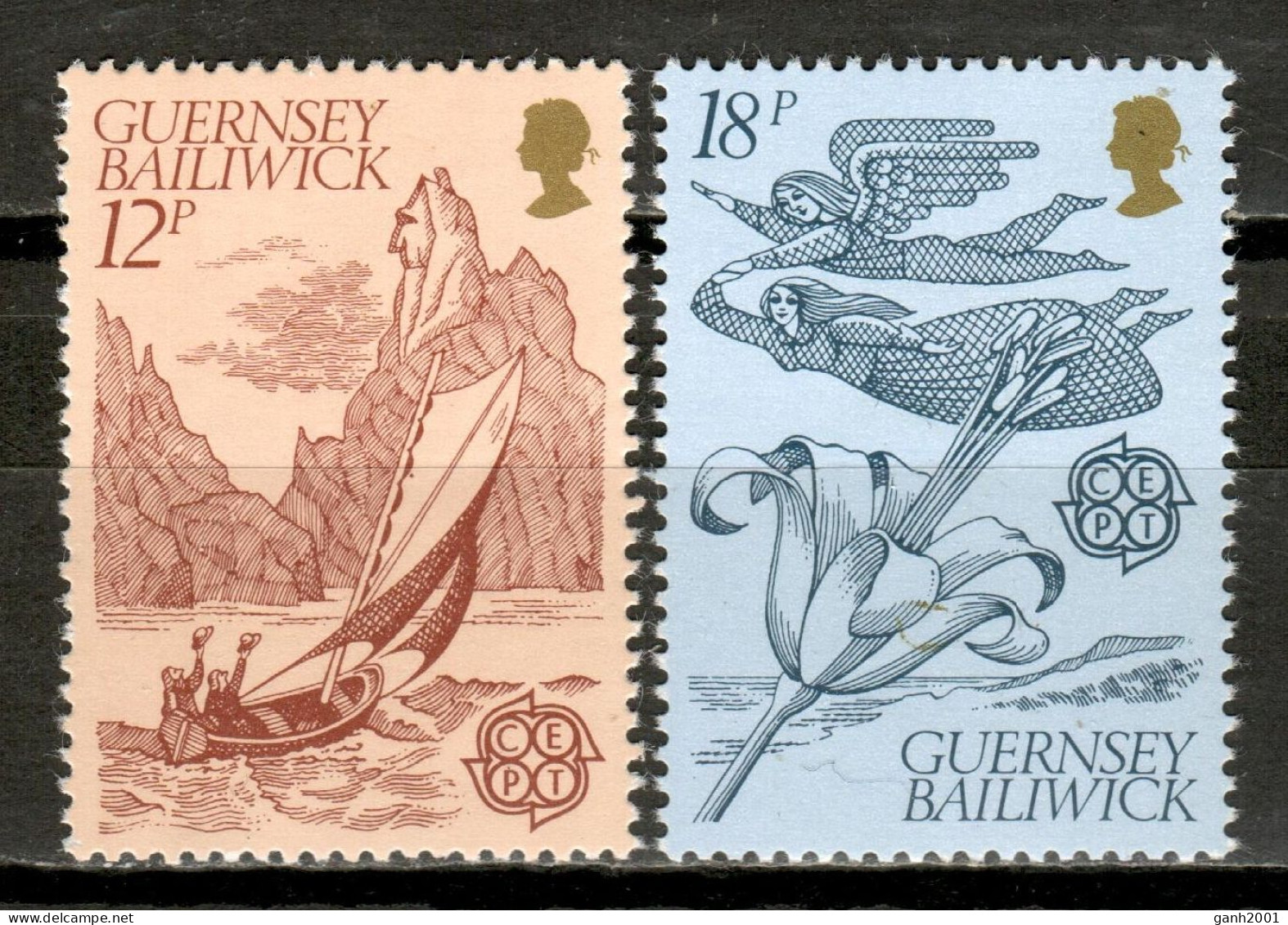 Guernsey 1981 / Europa CEPT Folklore Legends MNH Leyendas Überlieferung / Hk79  18-44 - 1981