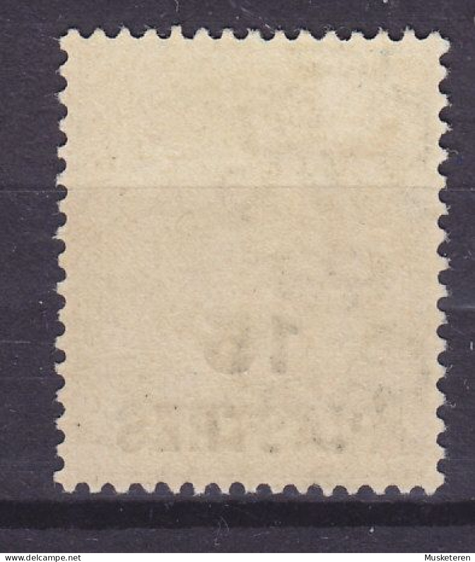 British Levant 1921 Mi. 50, 15 Pia Auf 10p. König King George V. Overprinted Aufdruck Surchargé, MH* - Brits-Levant