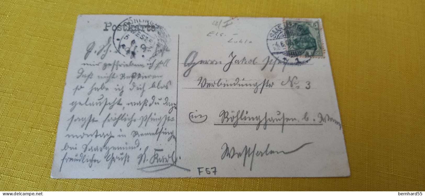 Remelfingen Remelach 2  Wappen  Postalisch Gelaufen 1906 Schwarz/weiß - Other & Unclassified