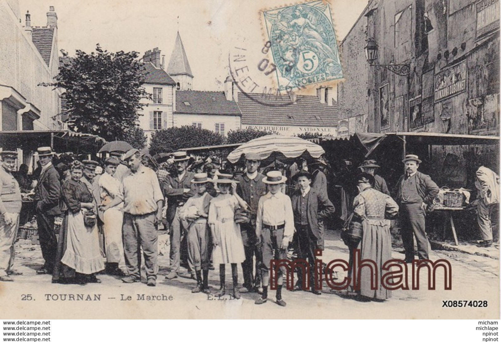 C P A 77  Tournan Le Marché - Tournan En Brie