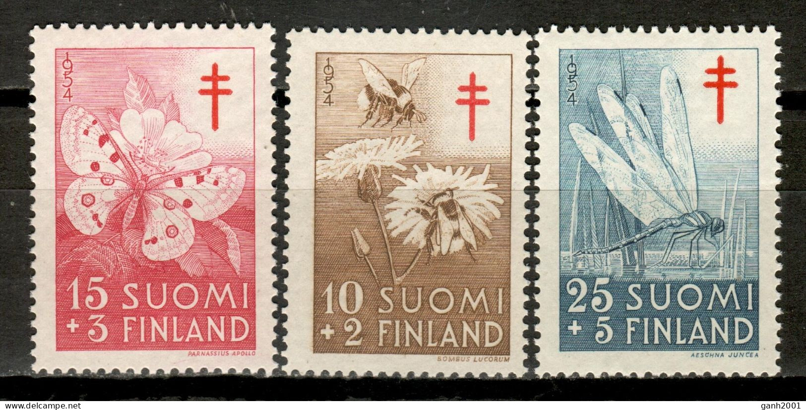 Finland 1954 Finlandia / Insects MNH Insectos Insekten / Cu16422  18-44 - Autres & Non Classés