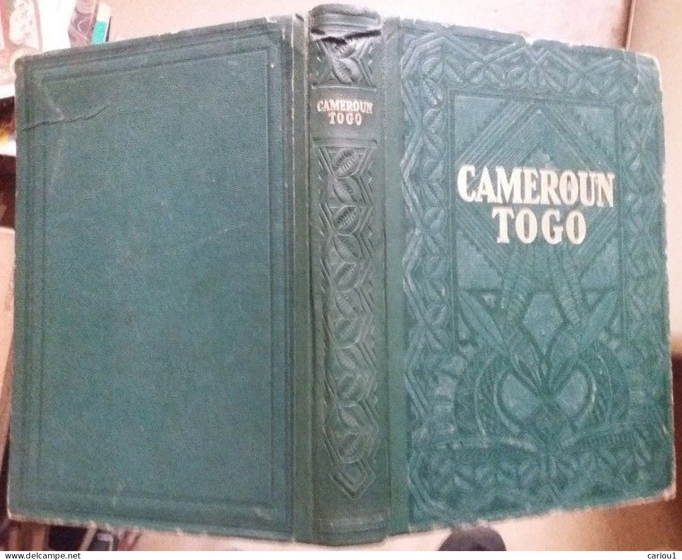 C1 AFRIQUE Guernier CAMEROUN TOGO Encyclopedie Coloniale 1951 RELIE Illustre Port Inclus France - Géographie