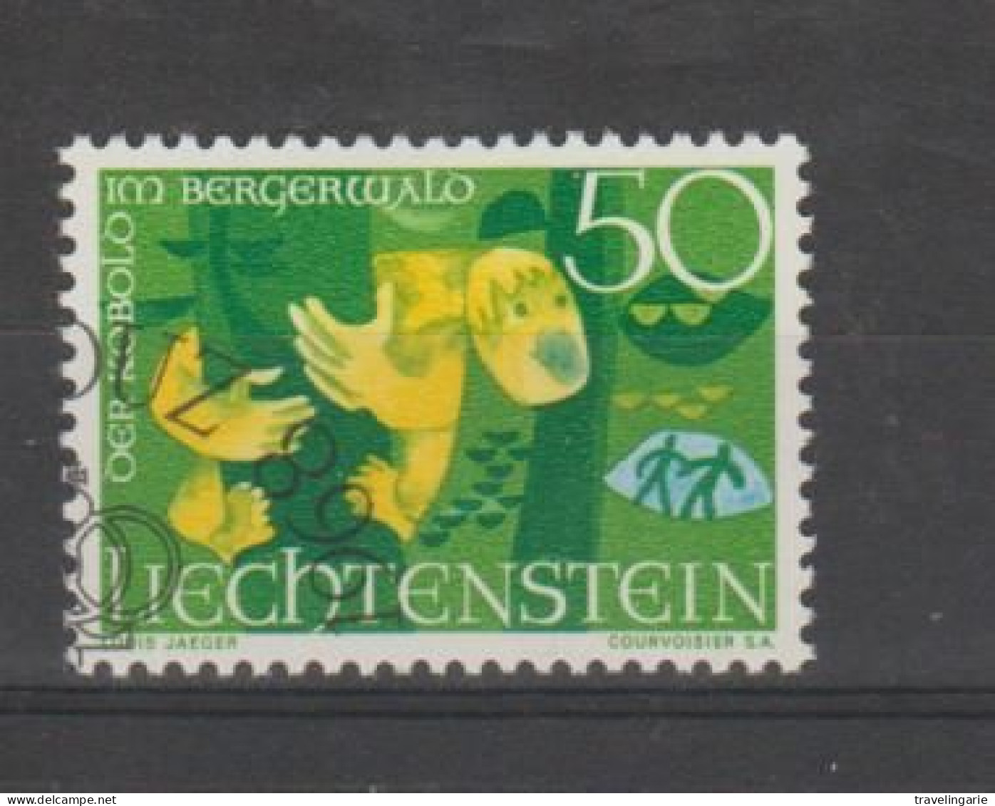 Liechtenstein 1968 Legends - The Goblins Of Bergerwald 50R ° Used - Used Stamps