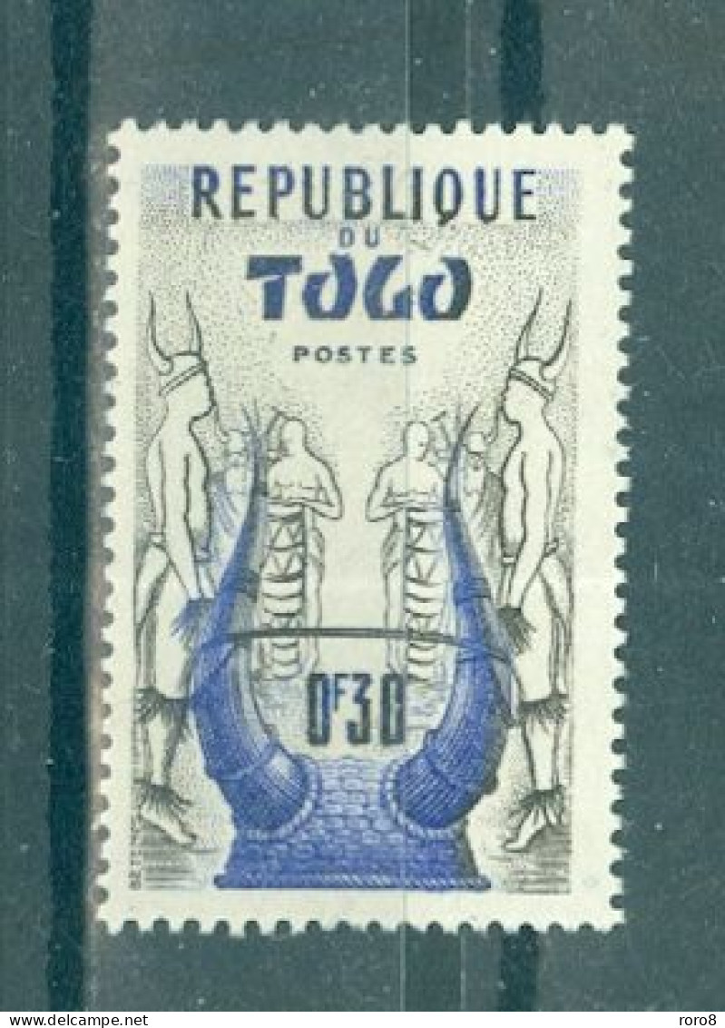 REPUBLIQUE DU TOGO - N°278* MH Trace De Charnière SCAN DU VERSO - Série Courante. - Togo (1960-...)