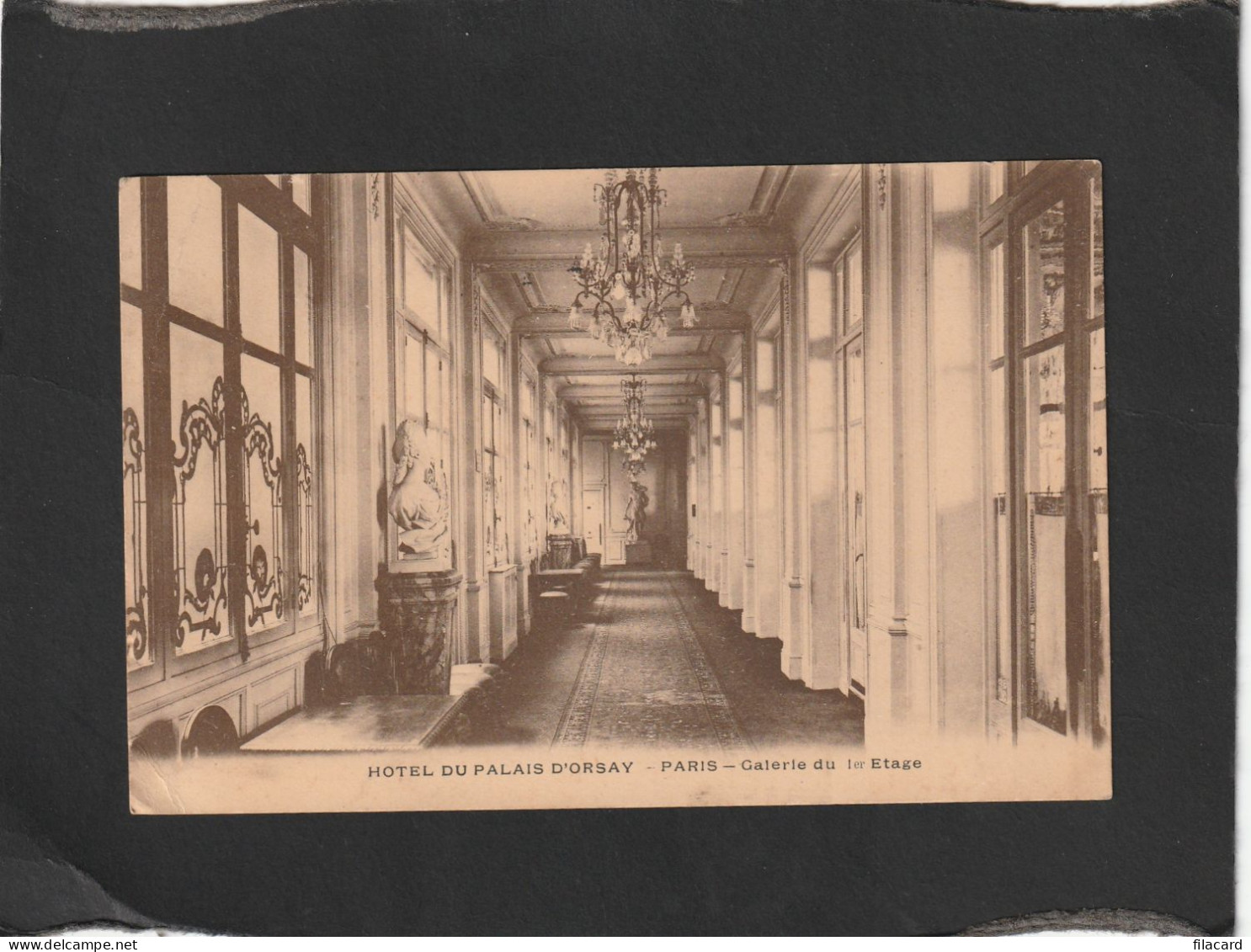 129073         Francia,     Hotel  Du  Palais   D"Orsay,  Paris,     Galerie  Du  Ier  Etage,   VGSB - Pubs, Hotels, Restaurants