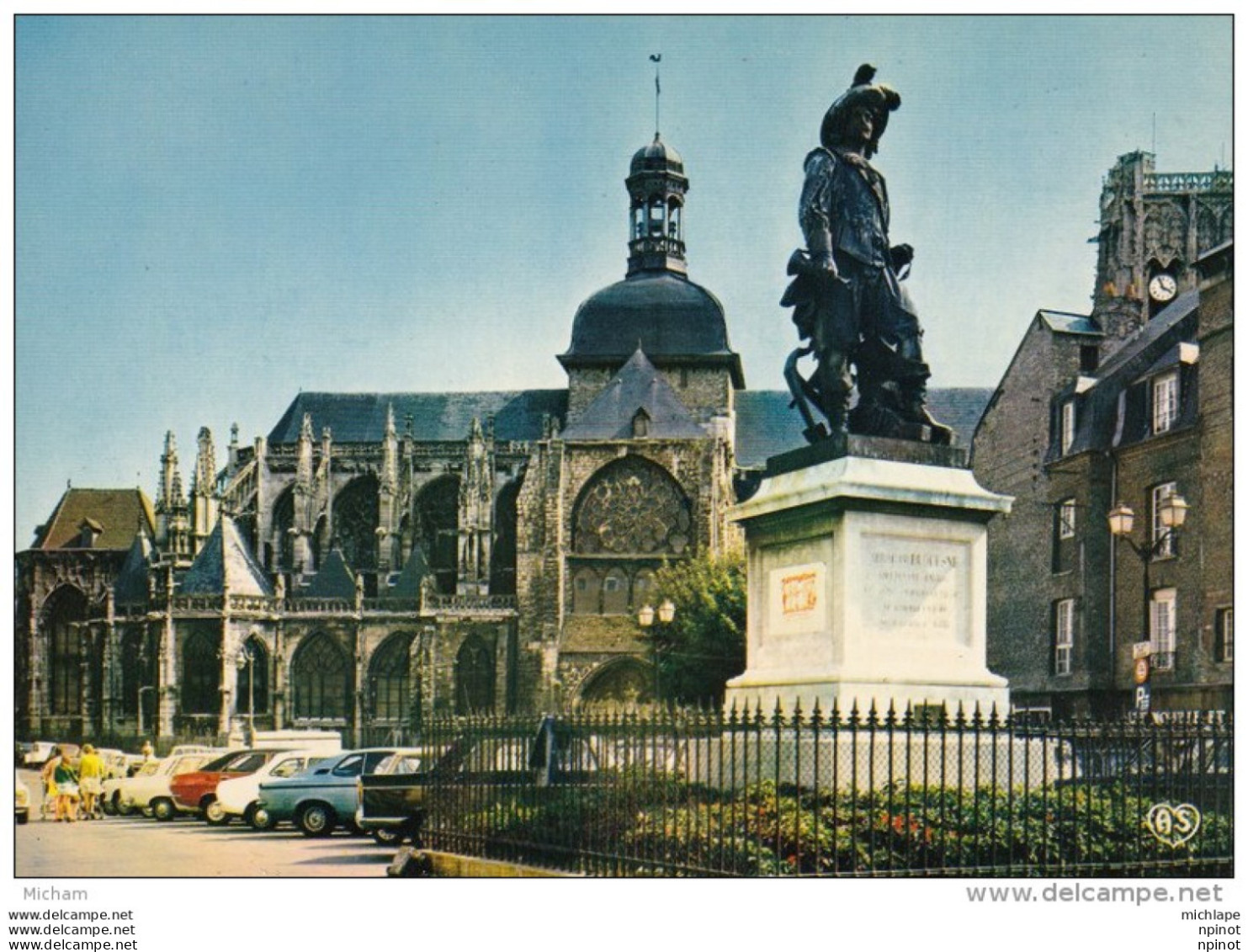 CPM  76 DIEPPE   EGLISE ST JAQUES TB ETAT - Dieppe