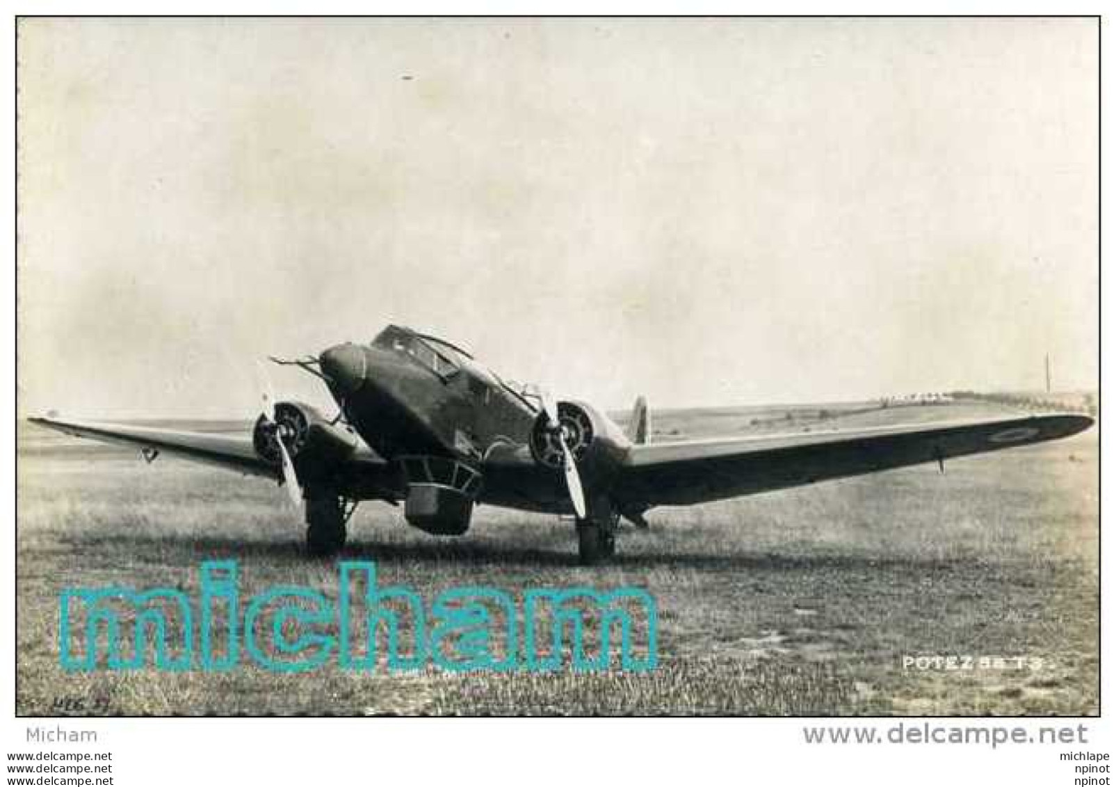 CPSM  THEME AVIONS  POTEZ 56 T3   T B ETAT - Other & Unclassified