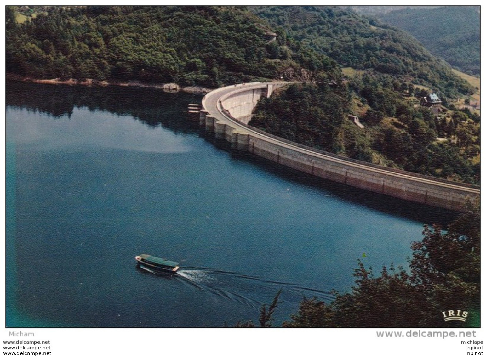 CPM 19  LE BARRAGE  DE  BORT LES  ORGUES  TB ETAT - Other & Unclassified