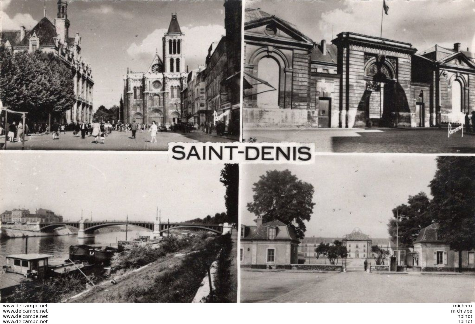 C P S M   93  SAINT DENIS  -  La Cathédrale - Saint Denis