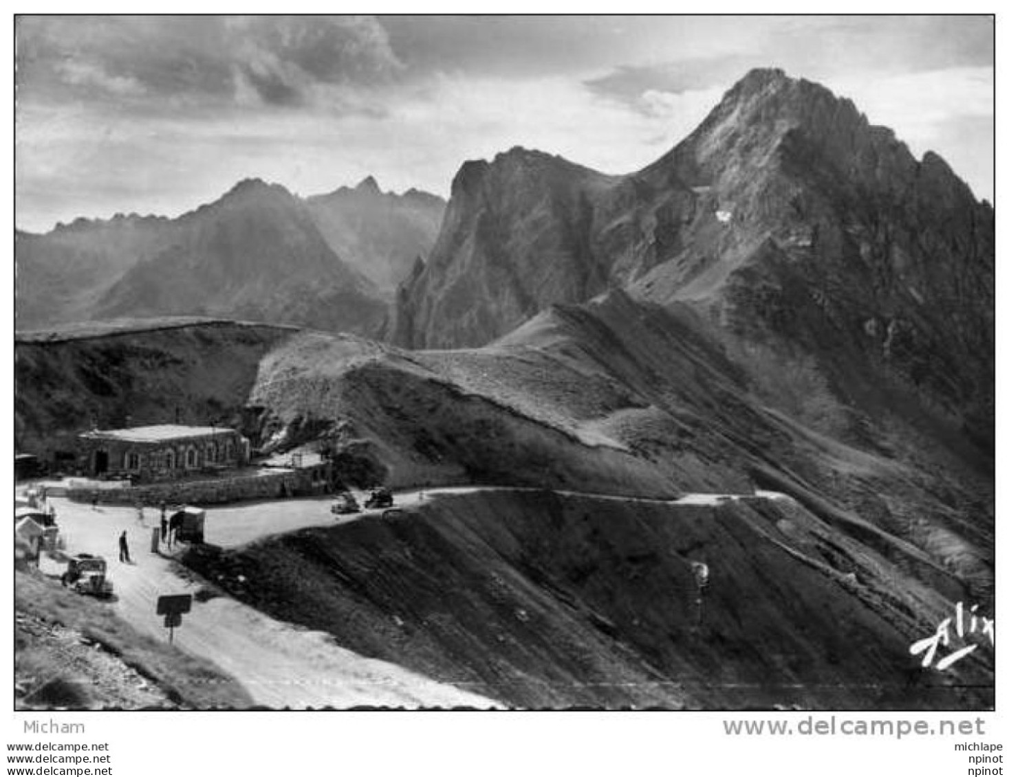 CPM  65  SOMMET DU TOURMALET PARFAIT ETAT - Autres & Non Classés