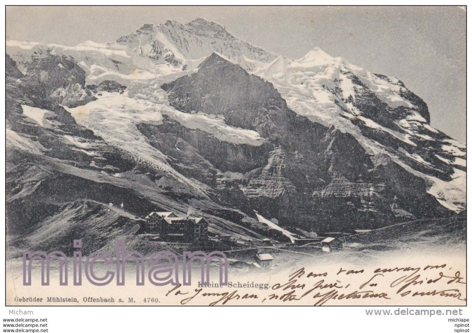 CPA  SUISSE  B.E. KLEINE SCHEIDEGG  TB ETAT - Other & Unclassified