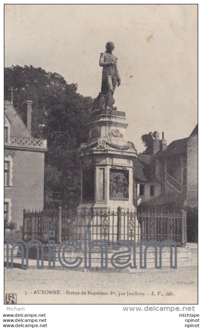 CPA  21 AUXONNE STATUE  DE NAPOLEON 1er   TB ETAT - Auxonne