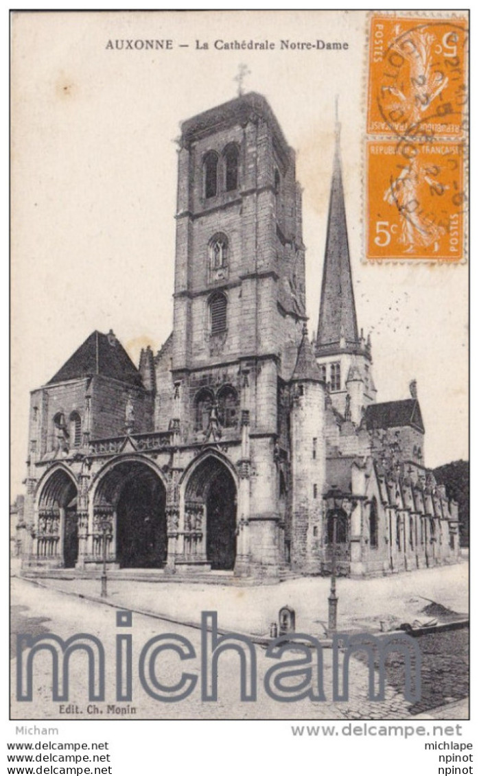 CPA  21 AUXONNE  CATHEDRALE  NOTRE  DAME  TB ETAT - Auxonne