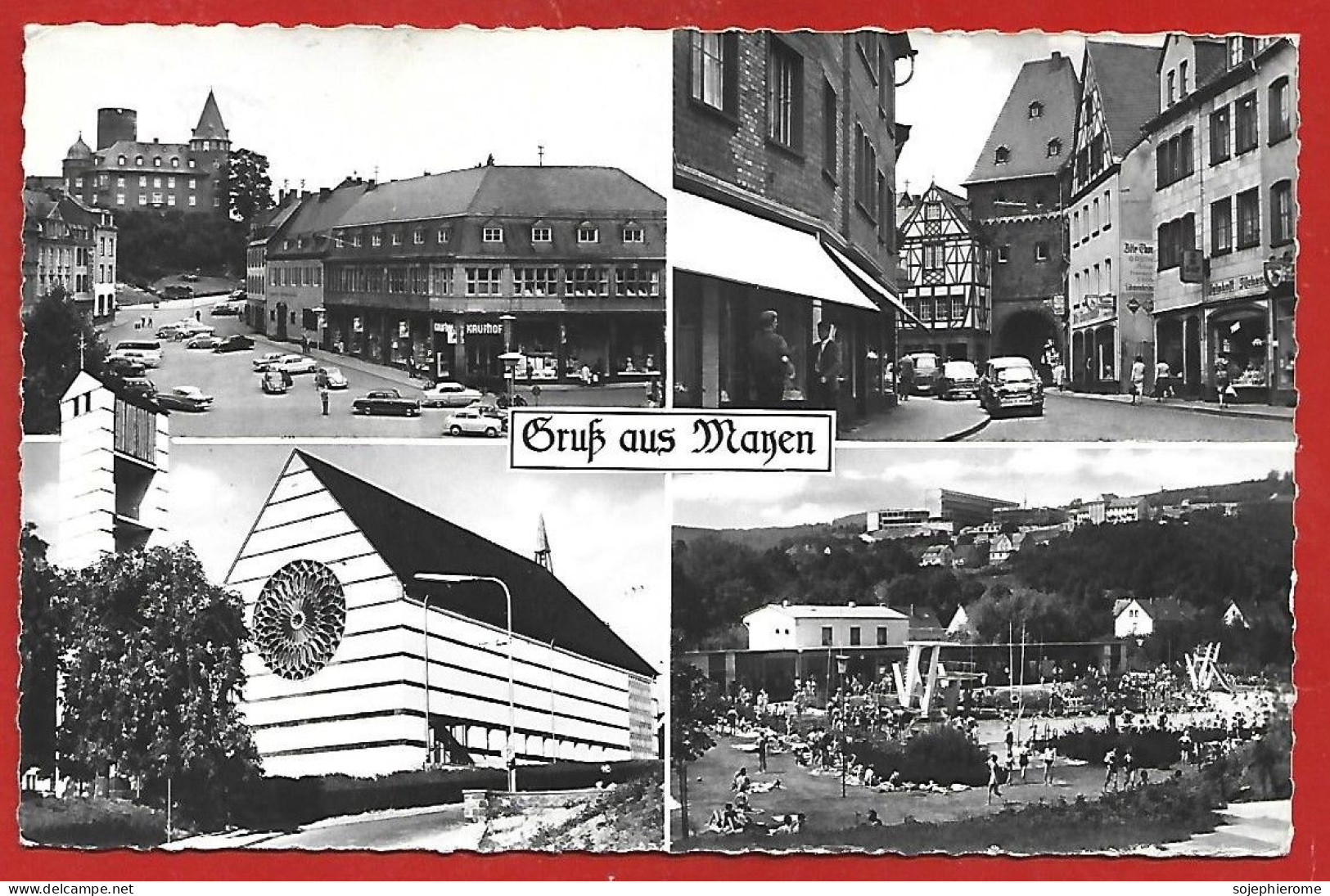 Mayen (Eifel - Rheinland-Pfalz) 2scans 20-07-1963 - Mayen