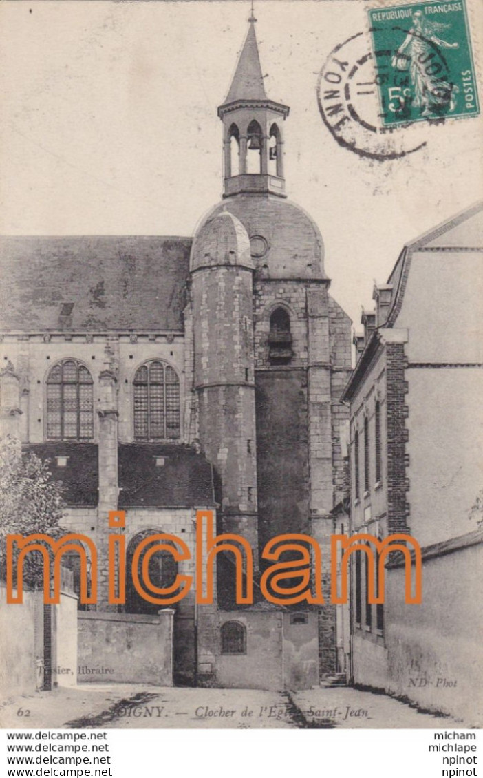 CPA 89    JOIGNY Clocher De L'eglise Saint Jean - Joigny